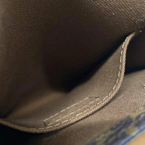 Auth LOUIS VUITTON Petit Sac Plat M69442 Monogram - CA4230 Tote Bag - Picture 15 of 16